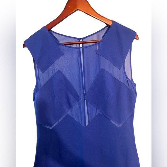 BCBG MAXAZRIA The “Ayla” Dress Designer Fancy High-End Party Glamour Sheer - Picture 2 of 4